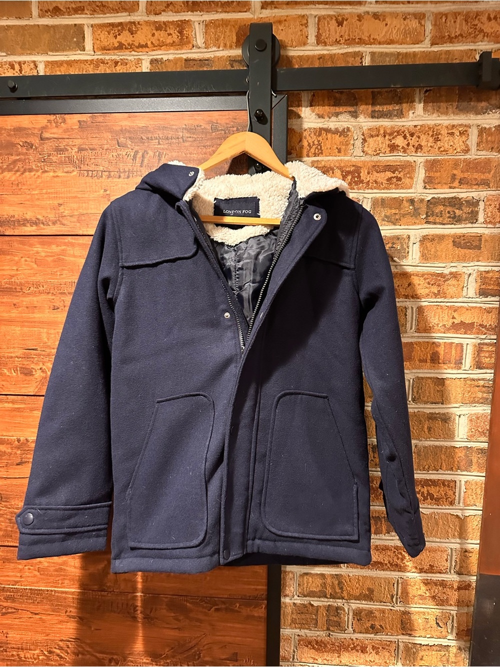 London fog kids Hooded jacket size 14-16